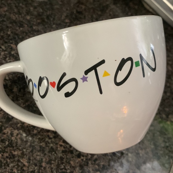 🔵 Large Boston cappuccino mug - Picture 4 of 4